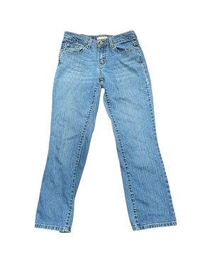 Levi’s Women’s 505 Regular Fit Straight Leg Jeans Stretch Denim Size 4 Short